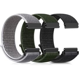 Kal-Bracelet De Montre En Nylon 16mm 18mm 19mm 20mm 22mm, Bracelet De Sport Réglable À Libération Rapide Pour Homme Femme, Tissu Souple Respirant Montre Bracelet