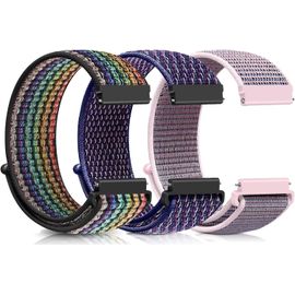 Kal-Bracelet De Montre En Nylon 16mm 18mm 19mm 20mm 22mm, Bracelet De Sport Réglable À Libération Rapide Pour Homme Femme, Tissu Souple Respirant Montre Bracelet