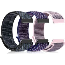 Kal-Bracelet De Montre En Nylon 16mm 18mm 19mm 20mm 22mm, Bracelet De Sport Réglable À Libération Rapide Pour Homme Femme, Tissu Souple Respirant Montre Bracelet