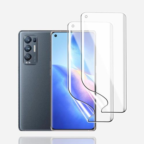 Kal-Film De Protection Hydrogel Pour Oppo Find X3 Neo, 2pcs Protection Ecran En Hydrogel Hd Transparent Flexible Tpu Protections D'écran, Film Hydrogel Anti-Rayures