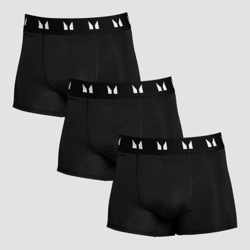 Boxer Technique Mp Pour Hommes (Lot De 3) ¿ Noir - Xxl