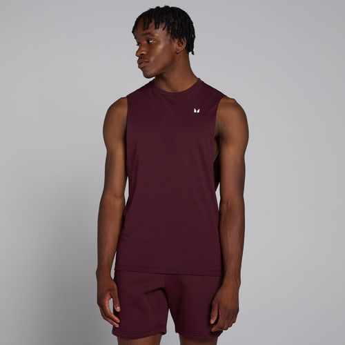 Débardeur À Emmanchures Échancrées Mp Rest Day Pour Hommes ¿ Baie Foncée - S