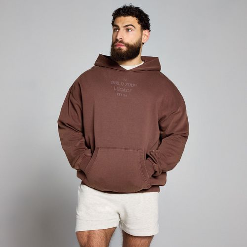 Sweat À Capuche Graphique Délavé Mp Origin ¿ Cuivre - Xxs-Xs
