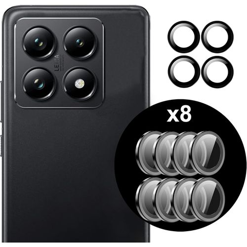 KAL-Lot De 2 Protections D'Écran Pour Appareil Photo Xiaomi 14T Pro, En Verre Trempé Pour Xiaomi 14T Pro [Hd Clear] [Noir]
