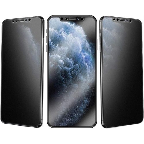 Kal-3 Pièces Mat Verre Trempé Anti-Espion Pour Iphone 12 Pro Max Protection Écran Privacy Dureté 9h Anti-Empreintes Digitales Anti-Spy Mat Protège Écran Pour Iphone 12 Pro Max,6.7\U201d