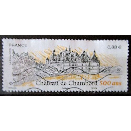 2019. F5331: 500ème Anniversaire De L'Édification Du Château De Chambord.