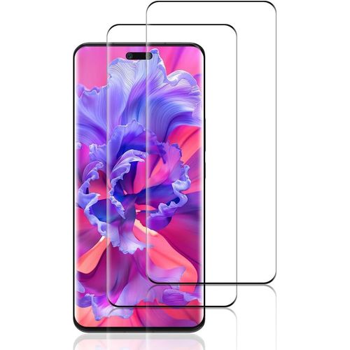 Kal-Verre Trempé Pour Honor Magic 6 Pro,2 Pièces Protège Écran [3d Incurvé Couverture Complète][Haute Sensibilité] [Sans Bulless] Force Glass