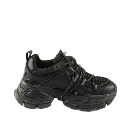 Baskets En Vegan Nappa Et Mesh Femme Buffalo Saturn Lace