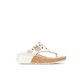Tongs Compensées Cuir Femme Pikolinos Marina