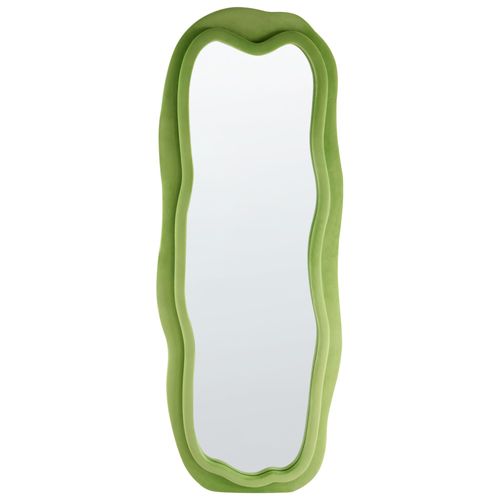 Miroir BEAUNE 56 cm 160 cm Velours Vert