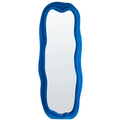 Miroir BEAUNE 56 cm 160 cm Velours Bleu