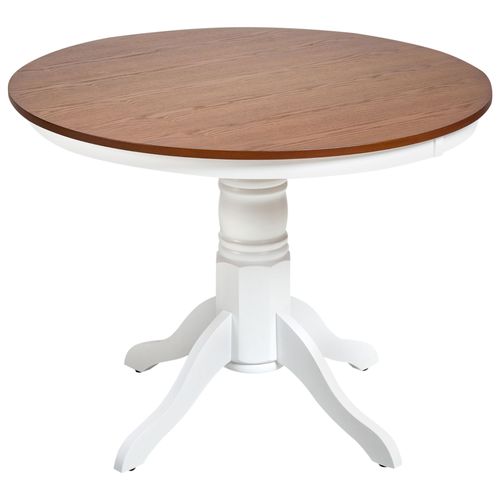 Table De Repas Akron Frêne Marron 100 Cm 100 Cm Bois