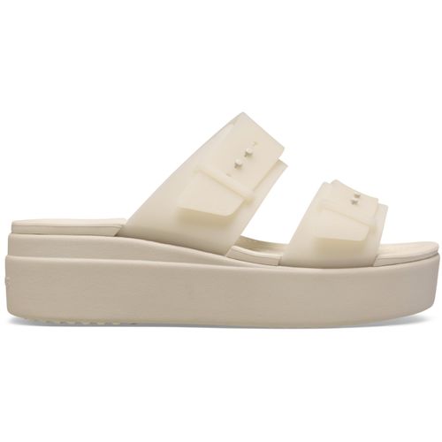 Chaussures Mules Compensées Crocs Brooklyn Frosted Low