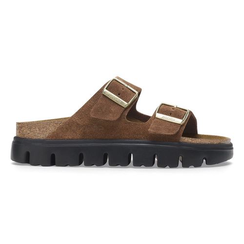 Sandales En Cuir Suédé Plateforme Birkenstock Arizona
