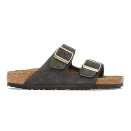 Sandales En Cuir Suédé Birkenstock Arizona