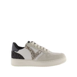 Baskets Effet Cuir Fendu Et Paillettes Victoria Madrid
