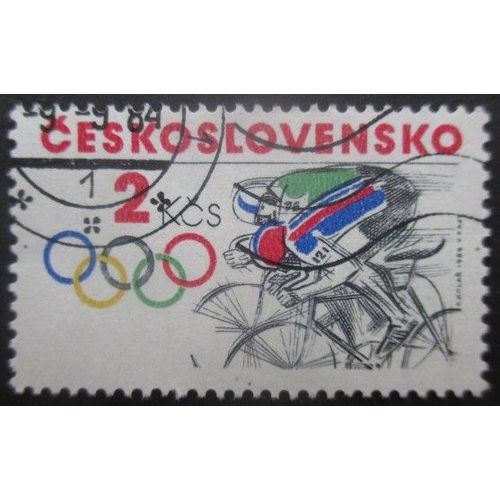 Tchecoslovaquie N°2601 Cyclisme Oblitéré