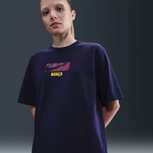 T-Shirt Nike Football Fc Barcelona Supporter Pour Femme - Pourpre