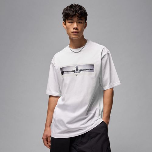 T-Shirt Photo Jordan Pour Homme - Blanc
