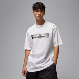 T-Shirt Photo Jordan Pour Homme - Blanc