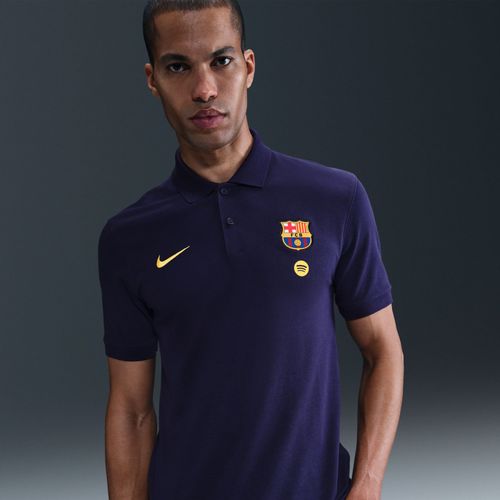Polo De Foot Nike Dri-Fit Fc Barcelona The Nike Polo Pour Homme - Pourpre