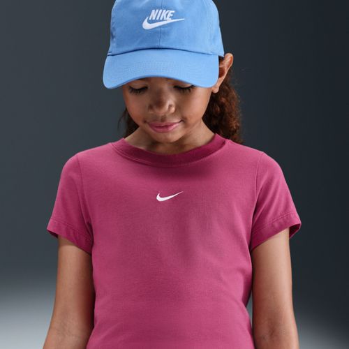 T-Shirt Court Nike Sportswear Pour Ado (Fille) - Pourpre