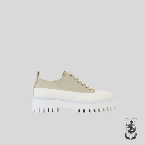 Baskets Femme Bronx Groov-Y Low Lace Up Canvas