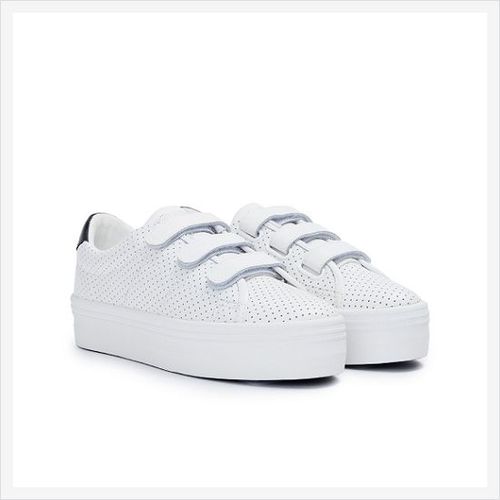 Baskets Femme No Name Plato M Straps Punch Nappa