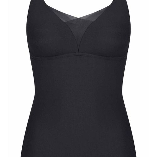 Top Sans Armatures Noir Triumph Shape Smart Bra-Shirt