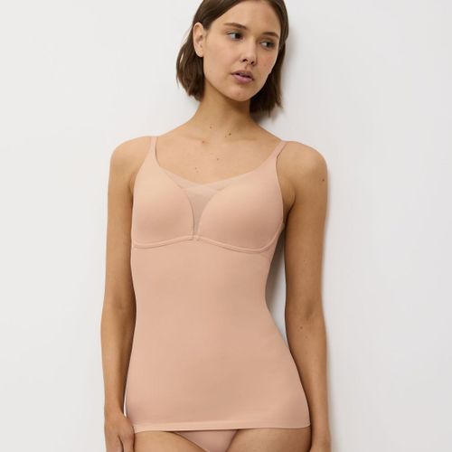 Top Sans Armatures Beige Triumph Shape Smart Bra-Shirt