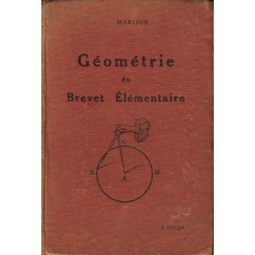 Geometrie Du Brevet Elementaire, Cours Complementaires, Eps