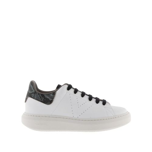 Baskets Faux Cuir Victoria Milán Snake