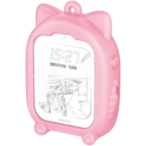 Kal-Coque En Silicone Avec Dragonne Pour Montre Intelligente Double Wear