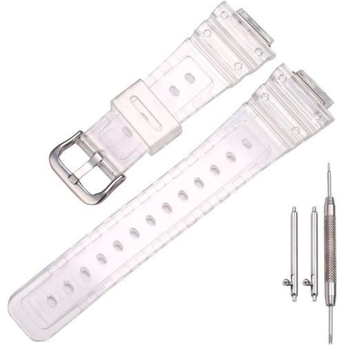 Kal-Bracelet En Résine Compatible Avec Caiso G Shock Ga2100/Ga-2110 - Bracelet De Rechange Étanche En Caoutchouc Pour Homme
