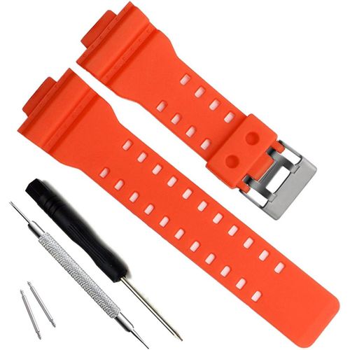Kal-My Time Olibopo Natural Resin Replacement Watch Band Strap For Casio Mens G-Shock Gd120/Ga-100/Ga-110/Ga-100c