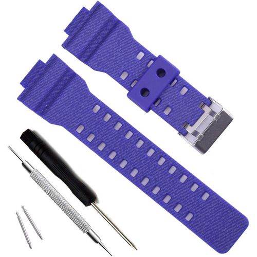 Kal-My Time Olibopo Natural Resin Replacement Watch Band Strap For Casio Mens G-Shock Gd120/Ga-100/Ga-110/Ga-100c