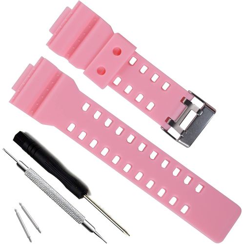 Kal-My Time Olibopo Natural Resin Replacement Watch Band Strap For Casio Mens G-Shock Gd120/Ga-100/Ga-110/Ga-100c
