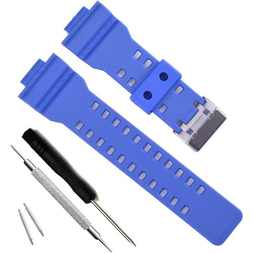 Kal-My Time Olibopo Natural Resin Replacement Watch Band Strap For Casio Mens G-Shock Gd120/Ga-100/Ga-110/Ga-100c