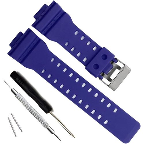 Kal-My Time Olibopo Natural Resin Replacement Watch Band Strap For Casio Mens G-Shock Gd120/Ga-100/Ga-110/Ga-100c
