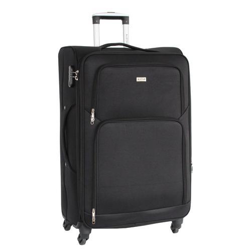 ALISTAIR Plume 2.0 - Valise Grande Taille 78cm – Toile Souple - Noir