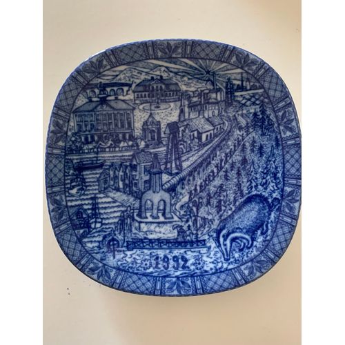 - Assiette De Noël - 1992-La-Derniére- - Gunnard  Nylund - Artiste Suédois - Vintage - 