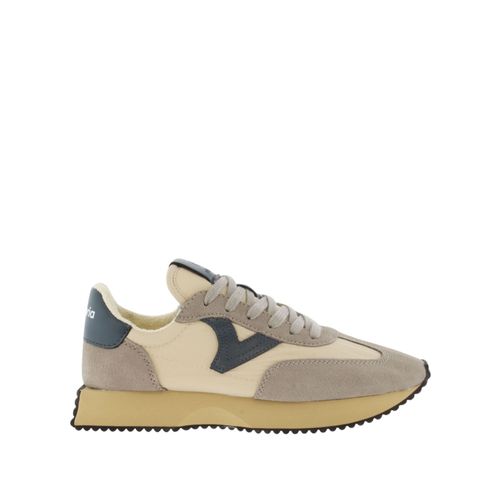Baskets Femme Victoria Cosmos Retro Nylon & Piezas Serraje & Suela Dentada