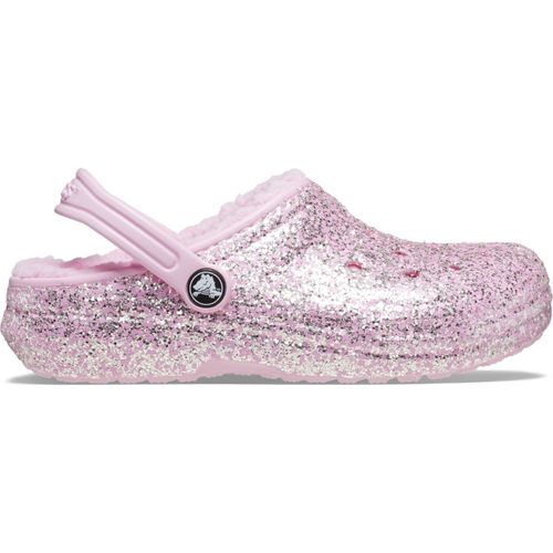 Sabots Doublés À Paillettes Bébé Crocs Classic T