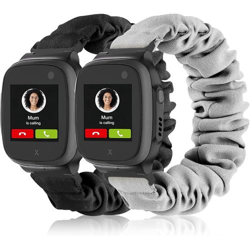 Kal-Lot De 2 Bracelets En Nylon Pour Enfants - Compatible Avec Xplora X5 / Xgo 2 / Xgo 3 - Bracelet De Rechange Doux Et Extensible Pour Fille Et Garçon - Pour Xplora X5 Play / Xgo2 / Xgo3, Cadeau