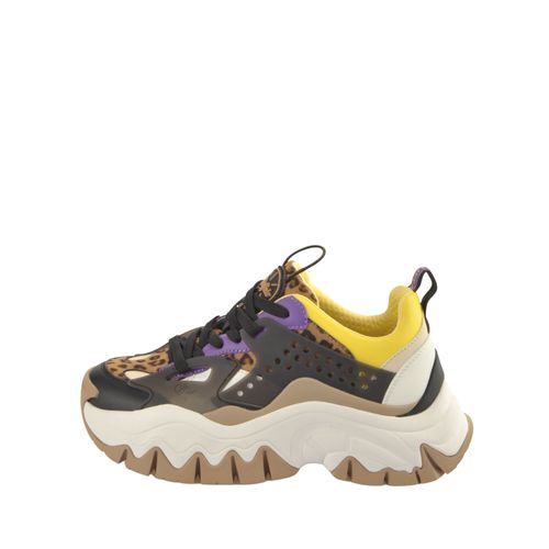 Baskets Femme Buffalo Trail One - Vegan Nappa/Nubuck/Fur-Animal