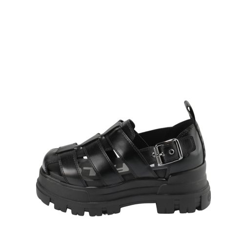 Sandales Compensées Buffalo Aspha Fsh Vegan Box Nappa
