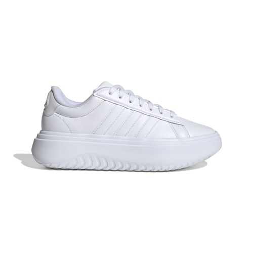 Chaussures Baskets Plateforme Adidas Grand Court