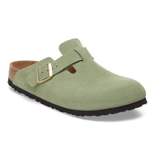 Sabots Birkenstock Boston Soft Footbed Suede Leather