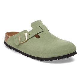 Sabots Birkenstock Boston Soft Footbed Suede Leather