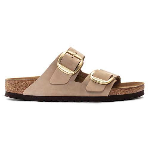 Mules Birkenstock Arizona Big Buckle Nubuck Leather